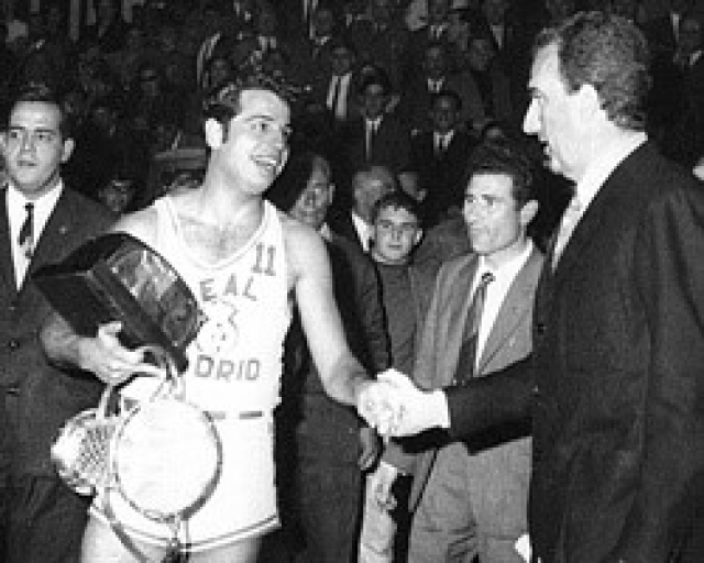 Rubini si complimenta con Lolo Sainz